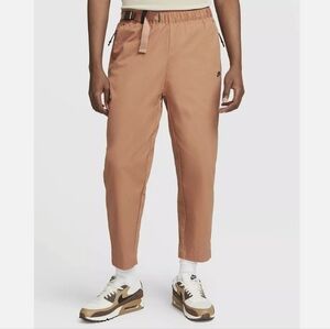 NWOT Nike Sportswear Tech Pack Woven Sneaker Pants Mineral Clay Mens Size M